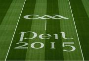 20 September 2015; A general view of the Croke Park pitch. GAA Football All-Ireland Senior Championship Final, Dublin v Kerry, Croke Park, Dublin. Picture credit: Ray McManus / SPORTSFILE