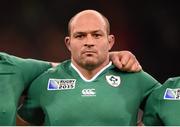 19 September 2015; Rory Best, Ireland. 2015 Rugby World Cup, Pool D, Ireland v Canada. Millennium Stadium, Cardiff, Wales. Picture credit: Stephen McCarthy / SPORTSFILE