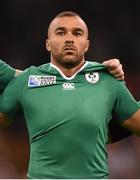 19 September 2015; Simon Zebo, Ireland. 2015 Rugby World Cup, Pool D, Ireland v Canada. Millennium Stadium, Cardiff, Wales. Picture credit: Stephen McCarthy / SPORTSFILE