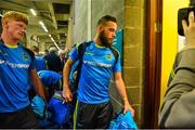 20 September 2015; Tipperary's Aidan Buckley, centre, arrives before the game. Electric Ireland GAA Football All-Ireland Minor Championship Final, Kerry v Tipperary, Croke Park, Dublin. Picture credit: Piaras Ó Mídheach / SPORTSFILE