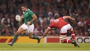 19 September 2015; Rob Kearney, Ireland, in action against Jamie Cudmore, Canada. 2015 Rugby World Cup, Pool D, Ireland v Canada. Millennium Stadium, Cardiff, Wales. Picture credit: Stephen McCarthy / SPORTSFILE