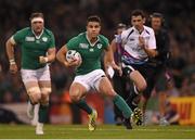 19 September 2015; Conor Murray, Ireland. 2015 Rugby World Cup, Pool D, Ireland v Canada. Millennium Stadium, Cardiff, Wales. Picture credit: Stephen McCarthy / SPORTSFILE