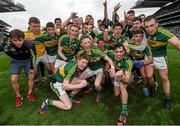 20 September 2015; Kerry players celebrate their side's victory. Electric Ireland GAA Football All-Ireland Minor Championship Final, Kerry v Tipperary, Croke Park, Dublin. Picture credit: Stephen McCarthy / SPORTSFILE