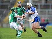 5 April 2009; Stephen Molumphy, Waterford, in action against Seamus Hickey, Limerick. Allianz GAA NHL Division 1 Round 6, Limerick v Waterford, Gaelic Grounds, Limerick. Picture credit: Brendan Moran / SPORTSFILE *** Local Caption ***