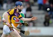 5 April 2009; Rory Jacob, Wexford, in action against Offaly. Allianz GAA NHL Division 2 Round 6, Wexford v Offaly, Wexford Park, Wexford. Picture credit: Matt Browne / SPORTSFILE