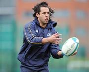 10 April 2009; Leinster's Isa Nacewa in action during rugby squad training ahead of their Heineken Cup Quarter Final against Harlequins on Sunday. Leinster Rugby Squad Training, UCD, Belfield, Dublin. Picture credit: Matt Browne / SPORTSFILE