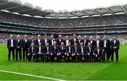 20 September 2015; The Cork 1990 Jubilee Football team during their presentation to the crowd before the game. GAA Football All-Ireland Senior Championship Final, Dublin v Kerry, Croke Park, Dublin. Picture credit: Piaras Ó Mídheach / SPORTSFILE