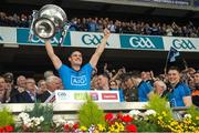 20 September 2015; Dublin's Diarmuid Connolly celebrates with the Sam Maguire cup. GAA Football All-Ireland Senior Championship Final, Dublin v Kerry, Croke Park, Dublin. Picture credit: Ray McManus / SPORTSFILE