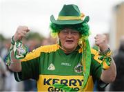 20 September 2015; Kerry supporter Dan McSweeney, from Killarney, Co. Kerry, on his way to the game. GAA Football All-Ireland Senior Championship Final, Dublin v Kerry, Croke Park, Dublin. Picture credit: Dáire Brennan / SPORTSFILE