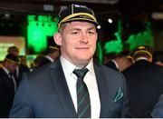21 September 2015; Tadhg Furlong leaves the ceremony after receiving his World Cup cap during the Ireland Squad Rugby World Cup Official Welcome Ceremony. Ireland Welcome Ceremony, 2015 Rugby World Cup, Burton Town Hall, Burton-upon-Trent, England. Picture credit: Brendan Moran / SPORTSFILE