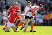 12 April 2009; Steven McDonnell, Armagh, in action against Alan O'Connor, Cork. Allianz GAA National Football League, Division 2, Round 7, Cork v Armagh, Pairc Ui Chaoimh, Cork. Picture credit: Pat Murphy / SPORTSFILE *** Local Caption ***
