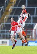 12 April 2009; Nicholas Murphy, Cork, in action against Armagh's James Lavery and John Paul Donnelly, right. Allianz GAA National Football League, Division 2, Round 7, Cork v Armagh, Pairc Ui Chaoimh, Cork. Picture credit: Pat Murphy / SPORTSFILE *** Local Caption ***