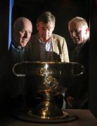 14 April 2009; At the announcement of the GAA Museum’s Legends Tour Series are Brian Mullins, Colm O’Rourke and Larry Tompkins, who along with a number of other heroes of the game past and present, will each host one off tours of Croke Park as part of a unique series. Brian Mullins will host the next tour on April 24th and the tours will continue throughout the summer. Picture credit: Pat Murphy / SPORTSFILE  *** Local Caption ***