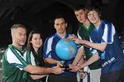 15 April 2009; At the launch of the GAA Irish Handball Nationals at Croke Park are Handball players, from left, Eugene Kennedy, Dublin, Golden Masters, Hillary Rushe, Roscommon, U19, Paul Brady, Cavan, Open Men, Corey Fay, Dublin, U15, and Cian O Dalaigh, Dublin, U15. The Irish Nationals, hosted by Ulster, get underway this Friday, with all finals taking place on Sunday in Kingscourt, Cavan. Ten of this weekend’s winners in various grades, from U-13 to Senior and Masters (Over 40) will go on to represent Ireland at the World Championships in Portland, Oregon next October. Croke Park, Dublin. Picture credit: Pat Murphy / SPORTSFILE