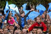 21 September 2015; Dublin supporters during the team homecoming. O'Connell St, Dublin. Photo by Sportsfile