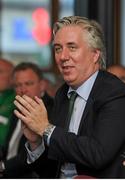 21 September 2015; FAI Chief Executive John Delaney during the launch of the FAI's Strategic Development Plan for Women's Football. Tallaght Stadium, Tallaght, Co. Dublin. Picture credit: Seb Daly / SPORTSFILE