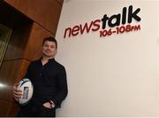 22 September 2015; Newstalk 106-108FM today announced that Brian O’Driscoll, Ireland’s most-capped rugby player, has re-signed his exclusive partnership as as Newstalk’s Premier Rugby Correspondent for the next two years. Following a successful first year of commentary from the rugby star Newstalk are delighted to have him on board as he takes his spot with the Off the Ball team every second Friday to talk about all the latest sporting news. The news comes ahead of the Newstalk’s Rugby World Cup commentary as the station will have comprehensive coverage and analysis with Keith Wood, Liam Toland, Shane Jennings and more joining Brian O’Driscoll and the Off the Ball team behind the mic with daily updates and opinion on air and on Newstalk.com. Newstalk, Marconi House, Digges Lane, Dublin 2. Picture credit: David Maher / SPORTSFILE