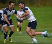 23 September 2015; Ireland's Rob Kearney, right, and Conor Murray in action during squad training. 2015 Rugby World Cup, Ireland Rugby Squad Training. St George's Park, Burton-upon-Trent, England. Picture credit: Brendan Moran / SPORTSFILE