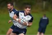 23 September 2015; Ireland's Darren Cave, right, and Dave Kearney in action during squad training. 2015 Rugby World Cup, Ireland Rugby Squad Training. St George's Park, Burton-upon-Trent, England. Picture credit: Brendan Moran / SPORTSFILE