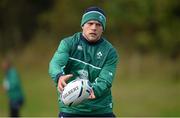 23 September 2015; Ireland's Ian Madigan in action during squad training. 2015 Rugby World Cup, Ireland Rugby Squad Training. St George's Park, Burton-upon-Trent, England. Picture credit: Brendan Moran / SPORTSFILE