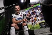 23 September 2015; EA SPORTS™ are celebrating the launch of FIFA 16 with the creation of an exclusive League of Ireland FIFA 16 cover which features Dundalk FC's Andy Boyle. Fans can download this special sleeve for free when the game launches this #FIFA16THURSDAY from https://www.easports.com/uk/fifa/club-packs/league-of-ireland. The two players, who will appear alongside the FIFA 16 global cover star Lionel Messi, were selected after topping a poll vote hosted on Extratime.ie. HMV, Henry Street, Dublin. Picture credit: David Maher / SPORTSFILE