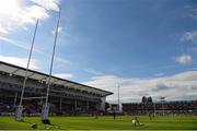 23 September 2015; A general view of the Kingsholm Stadium ahead of the game. 2015 Rugby World Cup, Pool B, Scotland v Japan. Kingsholm Stadium, Gloucester, England. Picture credit: Ramsey Cardy / SPORTSFILE