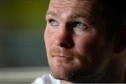 23 September 2015; Ireland's Donnacha Ryan during a press conference. 2015 Rugby World Cup, Ireland Rugby Press Conference. St George's Park, Burton-upon-Trent, England. Picture credit: Brendan Moran / SPORTSFILE