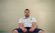 23 September 2015; Ireland's Cian Healy poses for a portrait after a press conference. 2015 Rugby World Cup, Ireland Rugby Press Conference. St George's Park, Burton-upon-Trent, England. Picture credit: Brendan Moran / SPORTSFILE