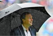 20 September 2015; Tony Davis, member of the Cork 1990 Jubilee Football team, during their presentation to the crowd before the game. GAA Football All-Ireland Senior Championship Final, Dublin v Kerry, Croke Park, Dublin. Picture credit: Piaras Ó Mídheach / SPORTSFILE