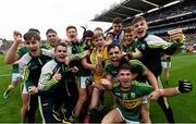 20 September 2015; Kerry players celebrate their victory. Electric Ireland GAA Football All-Ireland Minor Championship Final, Kerry v Tipperary, Croke Park, Dublin. Picture credit: Stephen McCarthy / SPORTSFILE