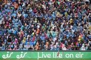 20 September 2015; Supporters watch on during the game. GAA Football All-Ireland Senior Championship Final, Dublin v Kerry, Croke Park, Dublin. Picture credit: Stephen McCarthy / SPORTSFILE