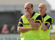 19 April 2009; Antrim joint managers Terence McNaughton and Dominic McKinley, right, during the game. Allianz GAA National Hurling League, Division 2, Round 7, Offaly v Antrim, O'Connor Park, Tullamore, Co. Offaly. Picture credit: Pat Murphy / SPORTSFILE