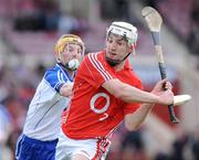 19 April 2009; Fintan O'Leary, Cork, in action against Aiden Kearney, Waterford. Allianz GAA National Hurling League, Division 1, Round 7, Cork v Waterford, Pairc Ui Chaoimh, Cork. Picture credit: Matt Browne / SPORTSFILE