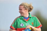 19 April 2009; Emma Mullin, Mayo, celebrates at the end of the game. Bord Gais Energy Ladies National Football League, Division 1, Semi-Final, Mayo v Laois, Aughamore, Ballyhaunis, Co Mayo. Picture credit: David Maher / SPORTSFILE