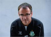 24 September 2015; Shamrock Rovers manager Pat Fenlon following a press conference. Shamrock Rovers Press Conference, Tallaght Stadium, Tallaght, Dublin. Picture credit: Piaras Ó Mídheach / SPORTSFILE