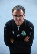 24 September 2015; Shamrock Rovers manager Pat Fenlon following a press conference. Shamrock Rovers Press Conference, Tallaght Stadium, Tallaght, Dublin. Picture credit: Piaras Ó Mídheach / SPORTSFILE