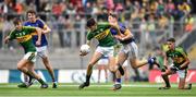 20 September 2015; Mark O’Connor, Kerry, in action against Alan Tynan, Tipperary. Electric Ireland GAA Football All-Ireland Minor Championship Final, Kerry v Tipperary, Croke Park, Dublin. Picture credit: Ramsey Cardy / SPORTSFILE