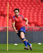 26 September 2015; Romania's Michael Wiringi during the captain's run. Romania Rugby Squad Captain's Run, 2015 Rugby World Cup, Wembley Stadium, Wembley, London, England. Picture credit: Brendan Moran / SPORTSFILE