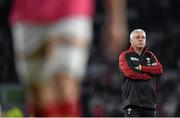 26 September 2015; Wales head coach Warren Gatland. 2015 Rugby World Cup, Pool A, England v Wales, Twickenham Stadium, London, England. Picture credit: Brendan Moran / SPORTSFILE