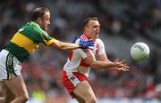 26 April 2009; Paddy Bradley, Derry, in action against Tommy Griffin, Kerry. Allianz GAA National Football League, Division 1 Final, Kerry v Derry, Croke Park, Dublin. Picture credit: Brendan Moran / SPORTSFILE
