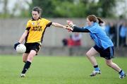 22 April 2009; Aoife Heverin, Holy Rosary, Mount Bellew, in action against Grainne Twomey, St Mary’s, Mallow. Pat the Baker Junior B All-Ireland Final, Holy Rosary, Mount Bellew, Galway v St Mary’s, Mallow, Cork, Cappamore, Co. Limerick. Picture credit: Matt Browne / SPORTSFILE