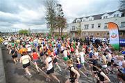 26 April 2009; The runners make their way past the start during the Woodie’s DIY/AAI 10K Road Race Championships. Claremont Stadium Club, Navan, Co. Meath. Picture credit: Matt Browne / SPORTSFILE