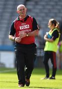 27 September 2015; Louth manager Martin Connolly. TG4 Ladies Football All-Ireland Junior Championship Final, Louth v Scotland, Croke Park, Dublin. Picture credit: Ramsey Cardy / SPORTSFILE