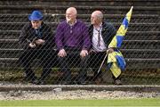 27 September 2015; Spectators before the start of the game between Mohill and  Glencar-Manorhamilton. Leitrim County Senior Football Championship Final, Glencar-Manorhamilton v Mohill, Páirc Seán MacDiarmada, Carrick on Shannon, Co. Leitrim. Picture credit: David Maher / SPORTSFILE