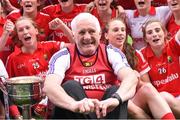 27 September 2015; Cork manager Eamonn Ryan after the game. TG4 Ladies Football All-Ireland Senior Championship Final, Croke Park, Dublin. Photo by Sportsfile