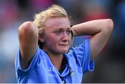 27 September 2015; Dublin's Carla Rowe following her side's loss. TG4 Ladies Football All-Ireland Senior Championship Final, Croke Park, Dublin. Picture credit: Ramsey Cardy / SPORTSFILE