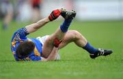 25 April 2009; Brian Mulvihill, Tipperary, suffers from cramp. Allianz GAA National Football League, Division 3 Final, Down v Tipperary, Pearse Park, Longford. Picture credit: Ray McManus / SPORTSFILE