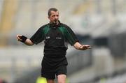 26 April 2009; Referee Syl Doyle, Wexford. Allianz GAA National Football League, Division 2 Final, Cork v Monaghan, Croke Park, Dublin. Picture credit: Stephen McCarthy / SPORTSFILE