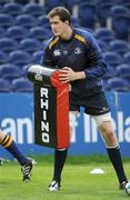 28 April 2009; Leinster's Devin Toner during squad training ahead of their Heineken Cup semi-final against Munster on Saturday. RDS, Dublin. Picture credit: Brendan Moran / SPORTSFILE
