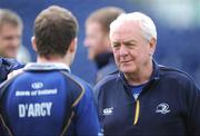 28 April 2009; Leinster assistant coach Alan Gaffney in conversation with Gordon D'Arcy during squad training ahead of their Heineken Cup semi-final against Munster on Saturday. RDS, Dublin. Picture credit: Brendan Moran / SPORTSFILE